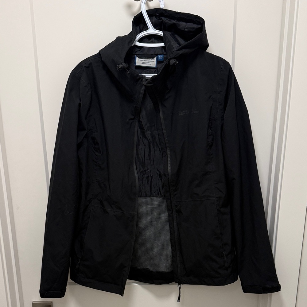 Mountain Warehouse Womens Black Raincoat